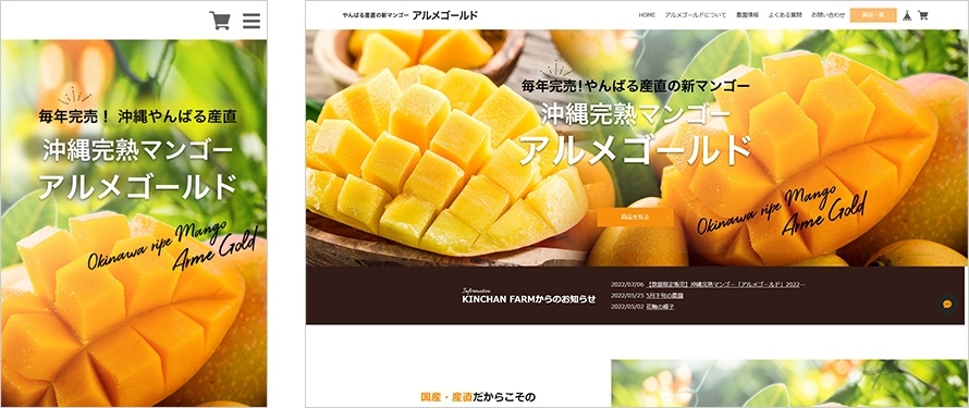 沖縄マンゴー「アルメゴールド」｜キンチャンファーム公式オンラインショップ